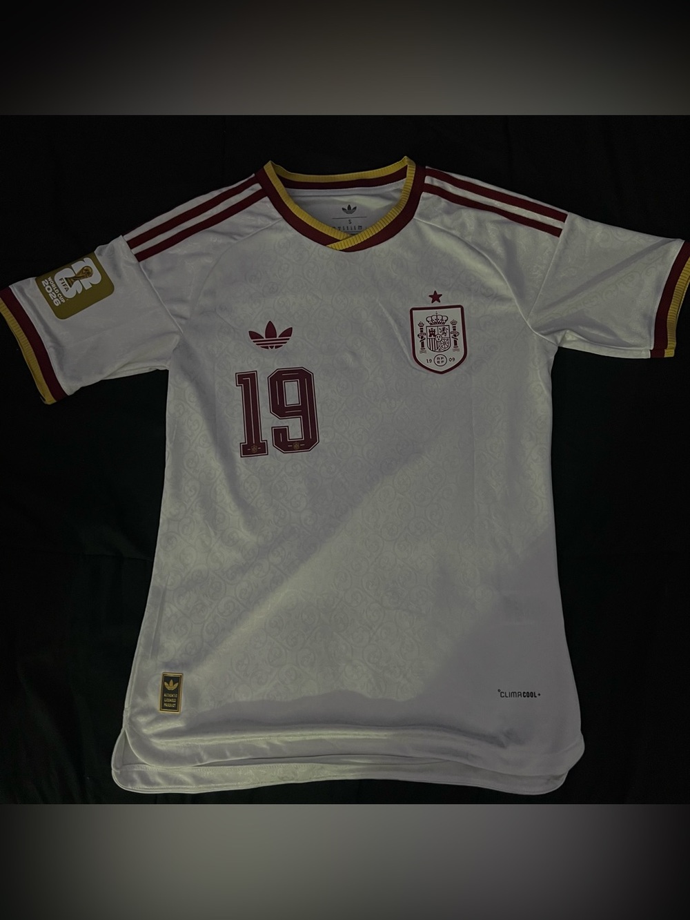 Spain 2026 World Cup Away Jersey – Lamine Yamal #19 🇪🇸